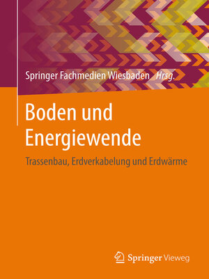 cover image of Boden und Energiewende